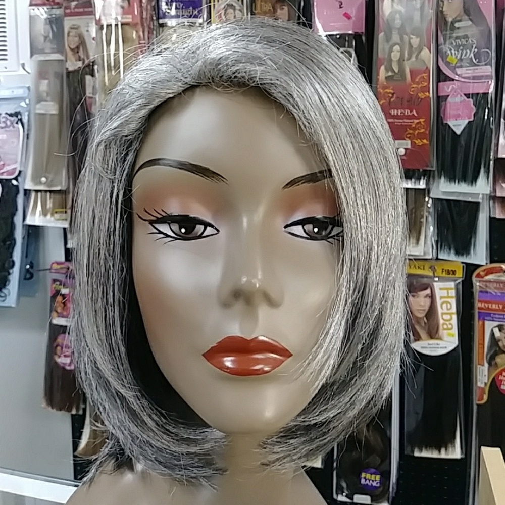  Silver Wig~ Synthetic Wig